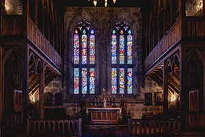 Ik fotografeerde in en om kerken